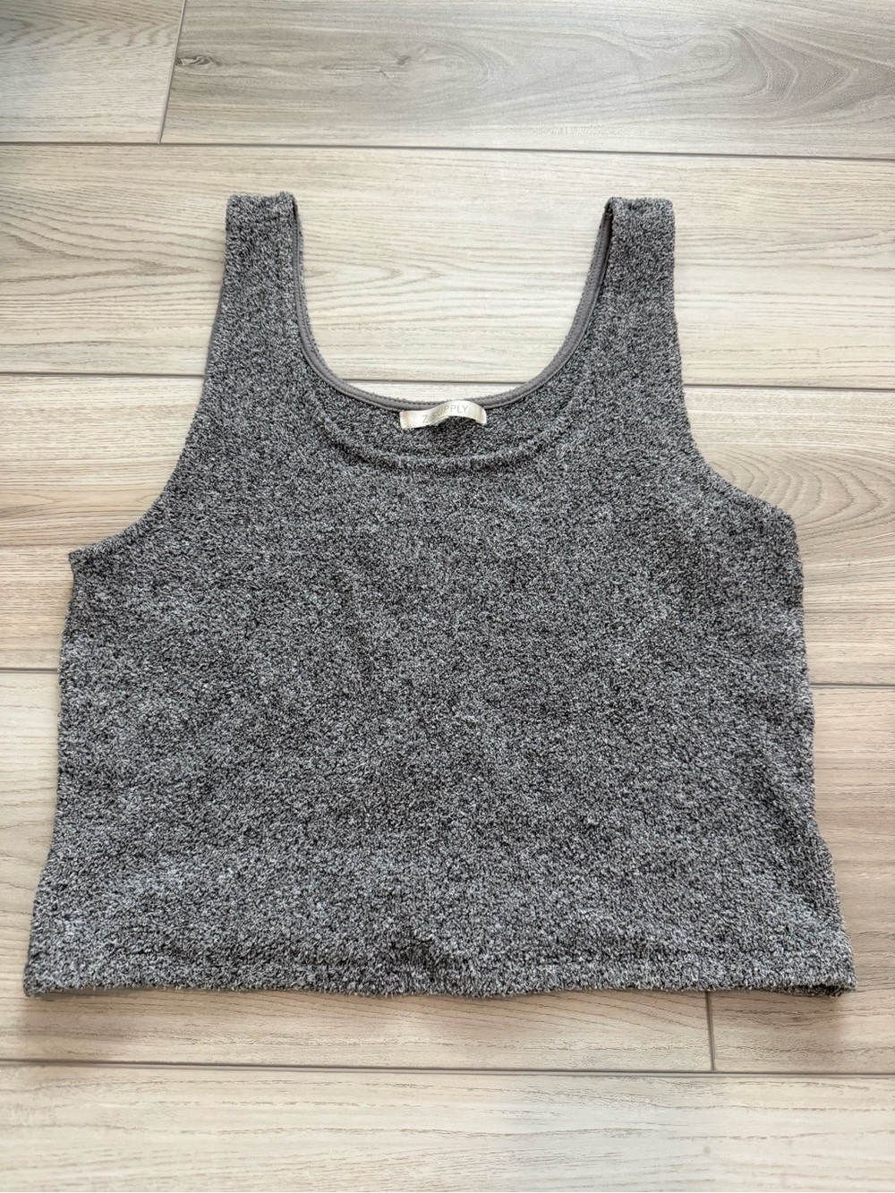 Z Supply Cozy Bouclé Crop Tank